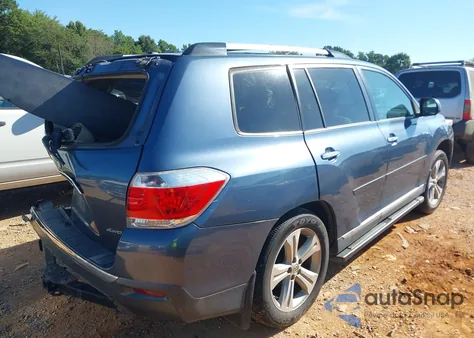 2013 Toyota Highlander Limited V6 z USA, uszkodzony, nr VIN 5TDDK3EH9DS226021